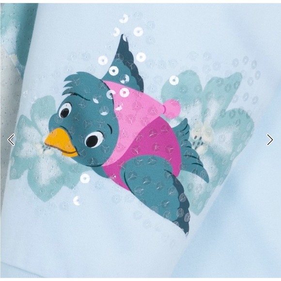 Disney Cinderella Sequin Pullover Sweatshirt 75th Anniversary Plus Sz 4X NWT - Picture 3 of 9